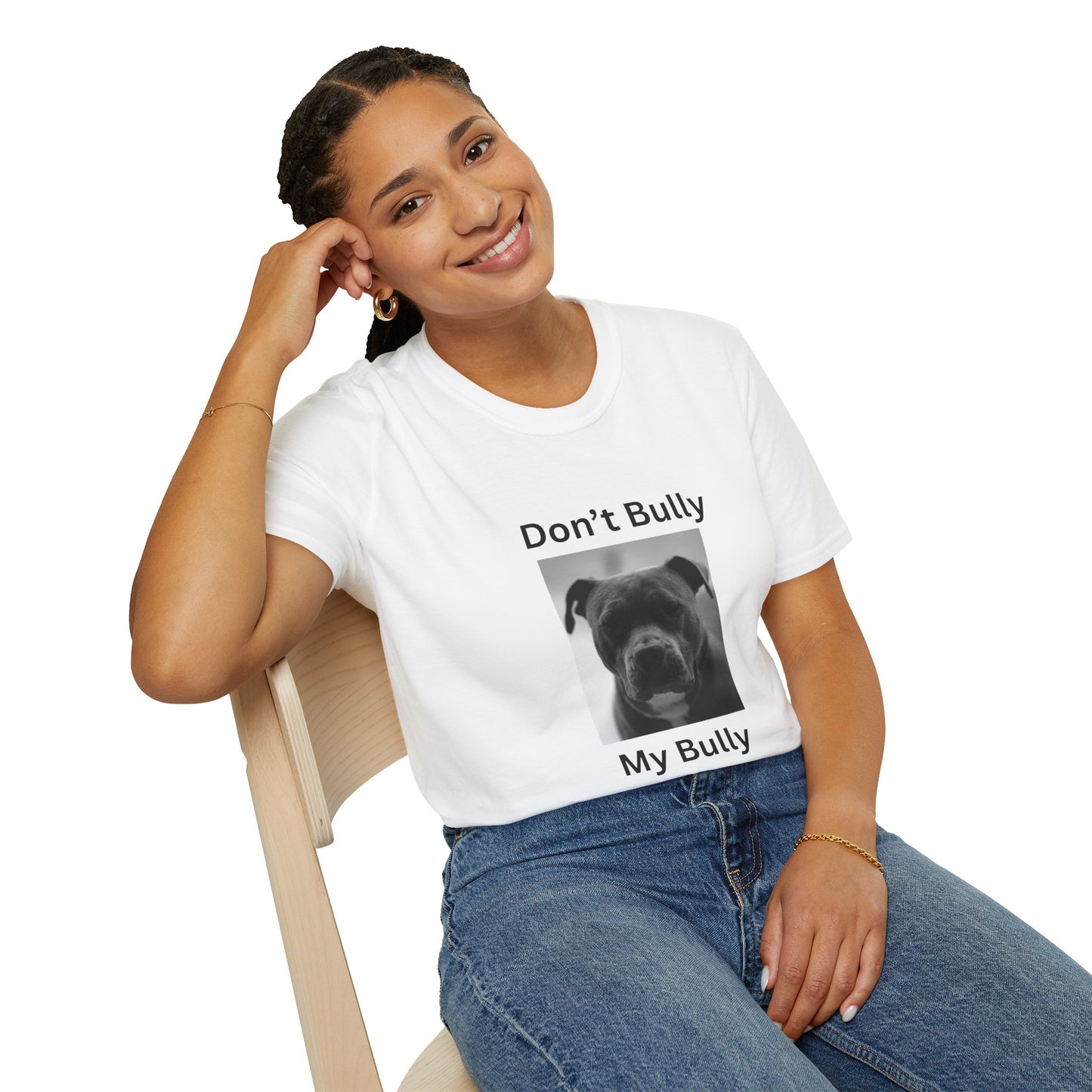 T-Shirt — "Don't Bully My Bully" Pit Bull Rescue Tee