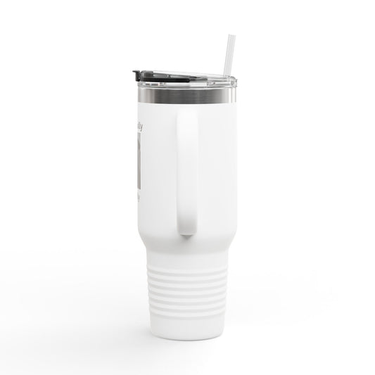 40oz Insulated Travel Mug – “Don’t Bully My Bully” Pit Bull Rescue Design