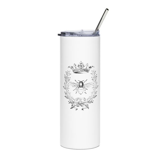20oz Stainless Tumbler — Vintage Queen Bee