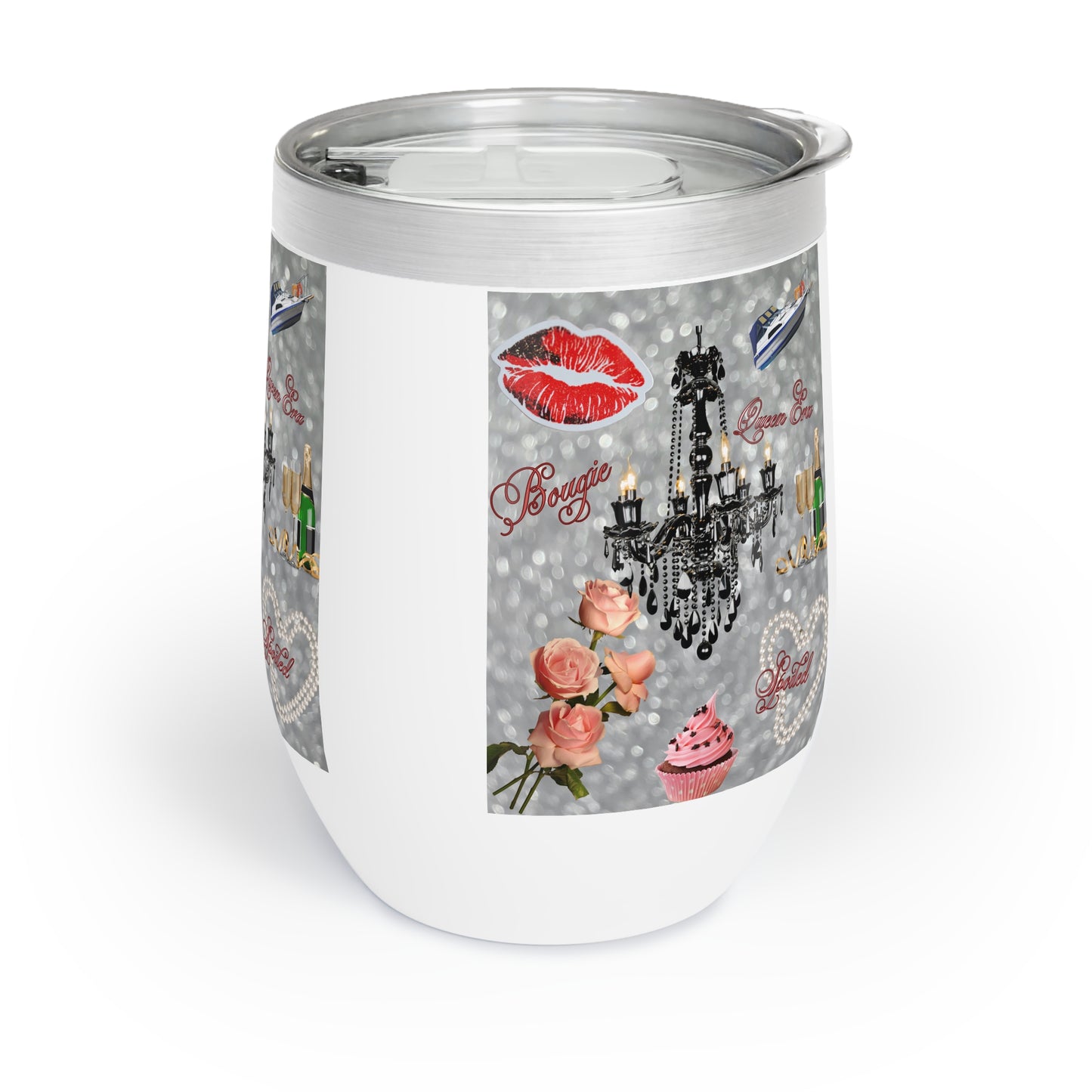 Chill Wine Tumbler-"Glam Girl"