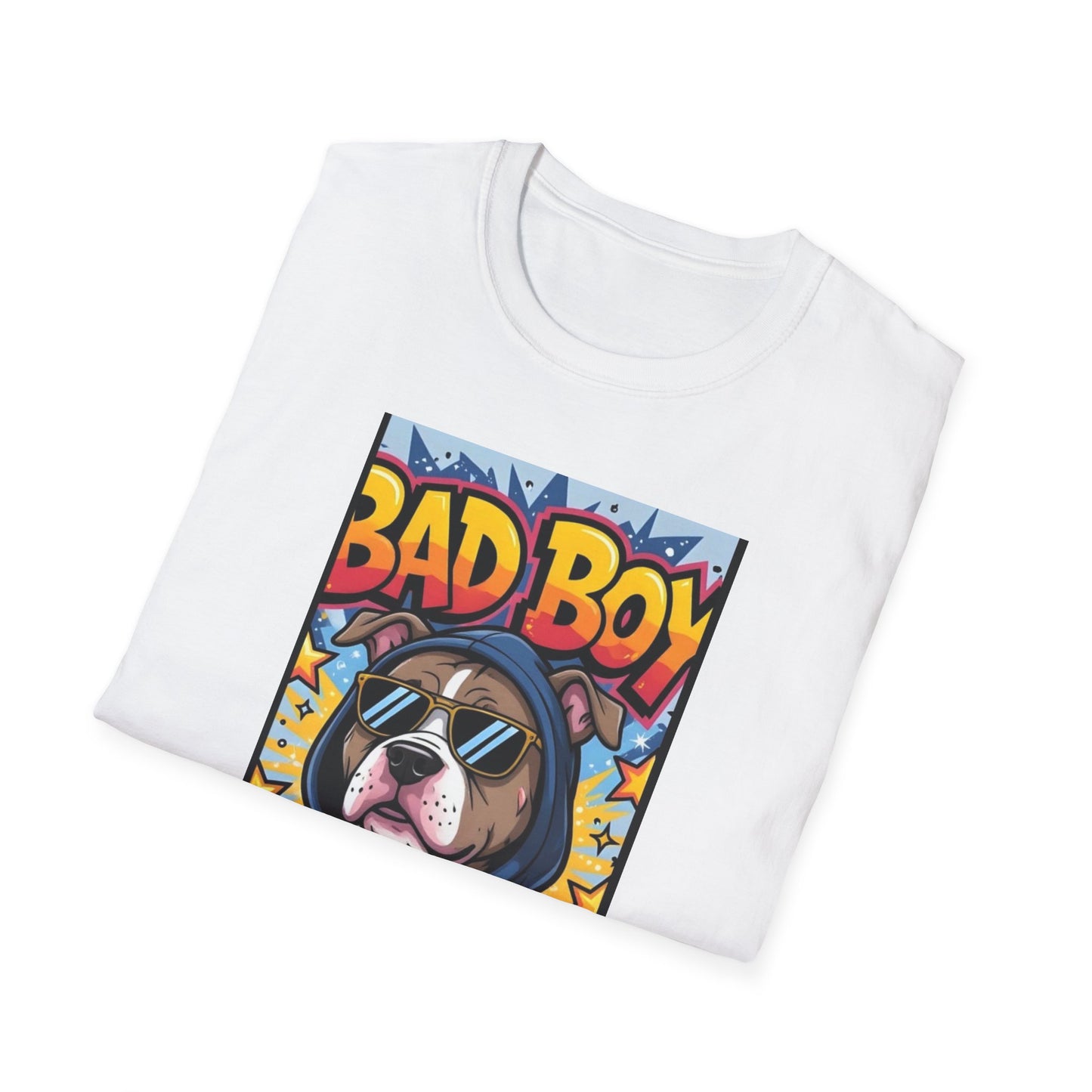 Bad Boy 4-LIFE Dog T-Shirt – Cool Pitbull Hoodie Graphic Tee