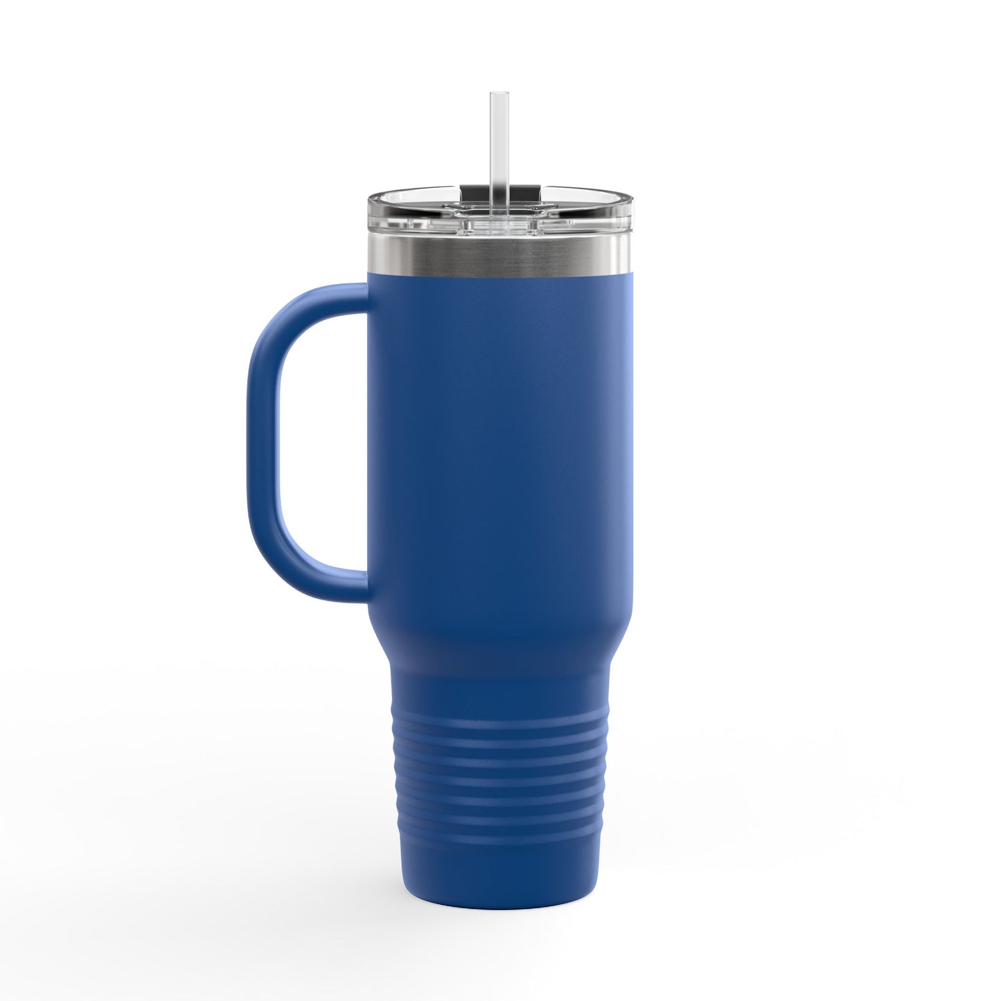 40oz Insulated Travel Mug — "Messy Buns Getting Stuff Done #MomLife"