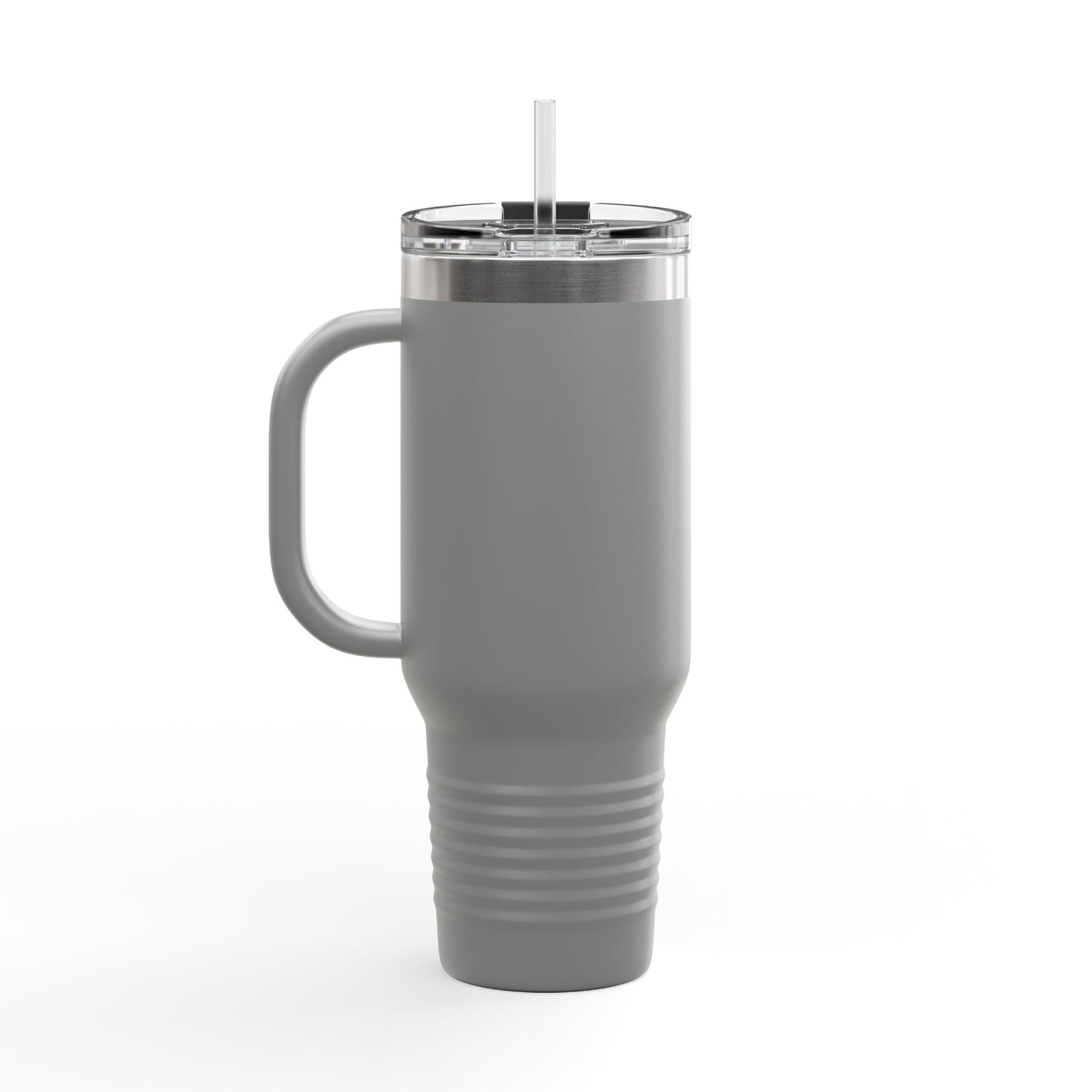 40oz Insulated Travel Mug — "Messy Buns Getting Stuff Done #MomLife"