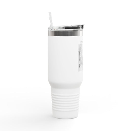 ''Queen  Energy Unbothered'' insulated Travel Mug, 40oz