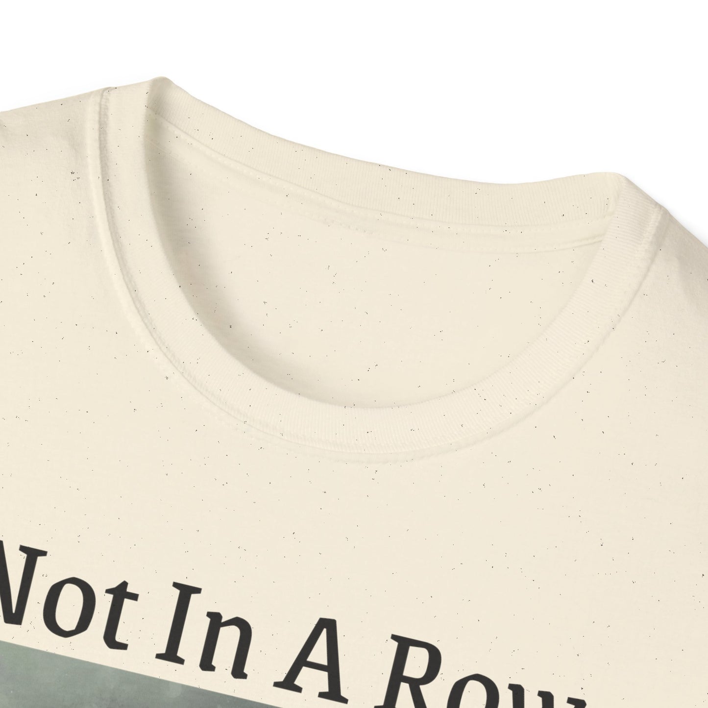T-Shirt — "Not In A Row" Duck Flock Graphic Tee