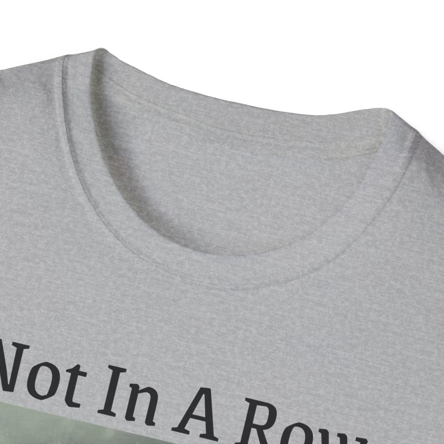 T-Shirt — "Not In A Row" Duck Flock Graphic Tee