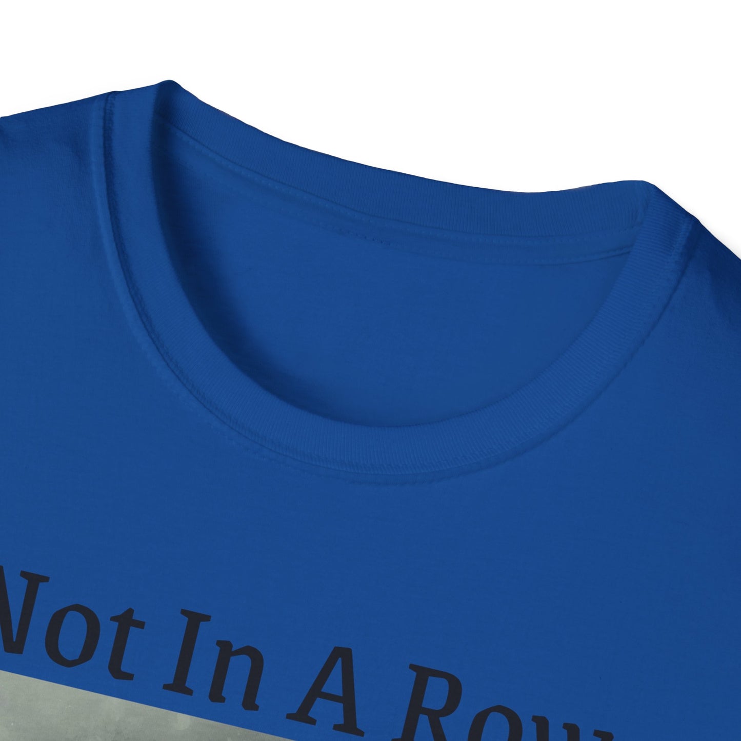 T-Shirt — "Not In A Row" Duck Flock Graphic Tee