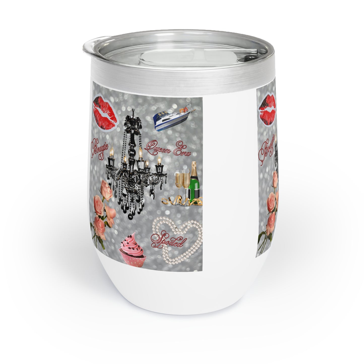 Chill Wine Tumbler-"Glam Girl"