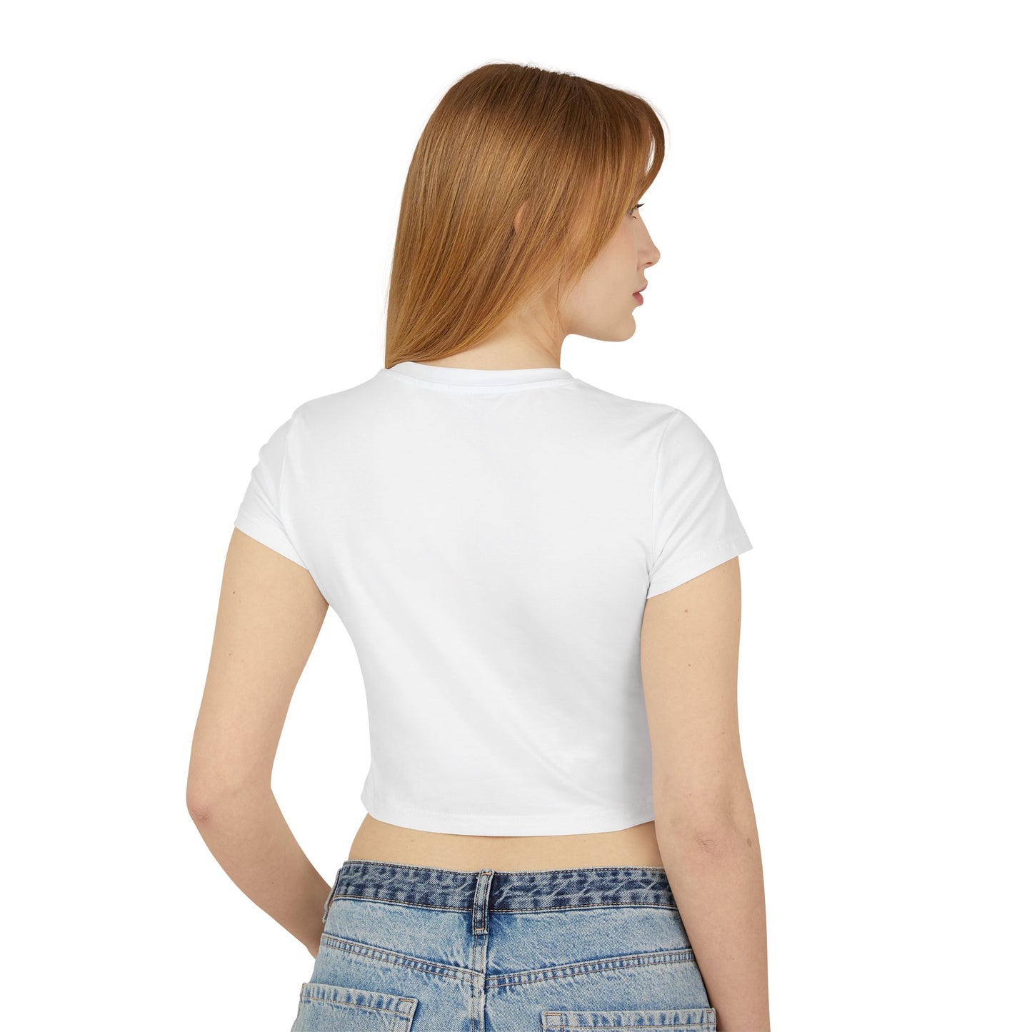 Checkmate Queen Crop Tee – Women's Chess Shirt