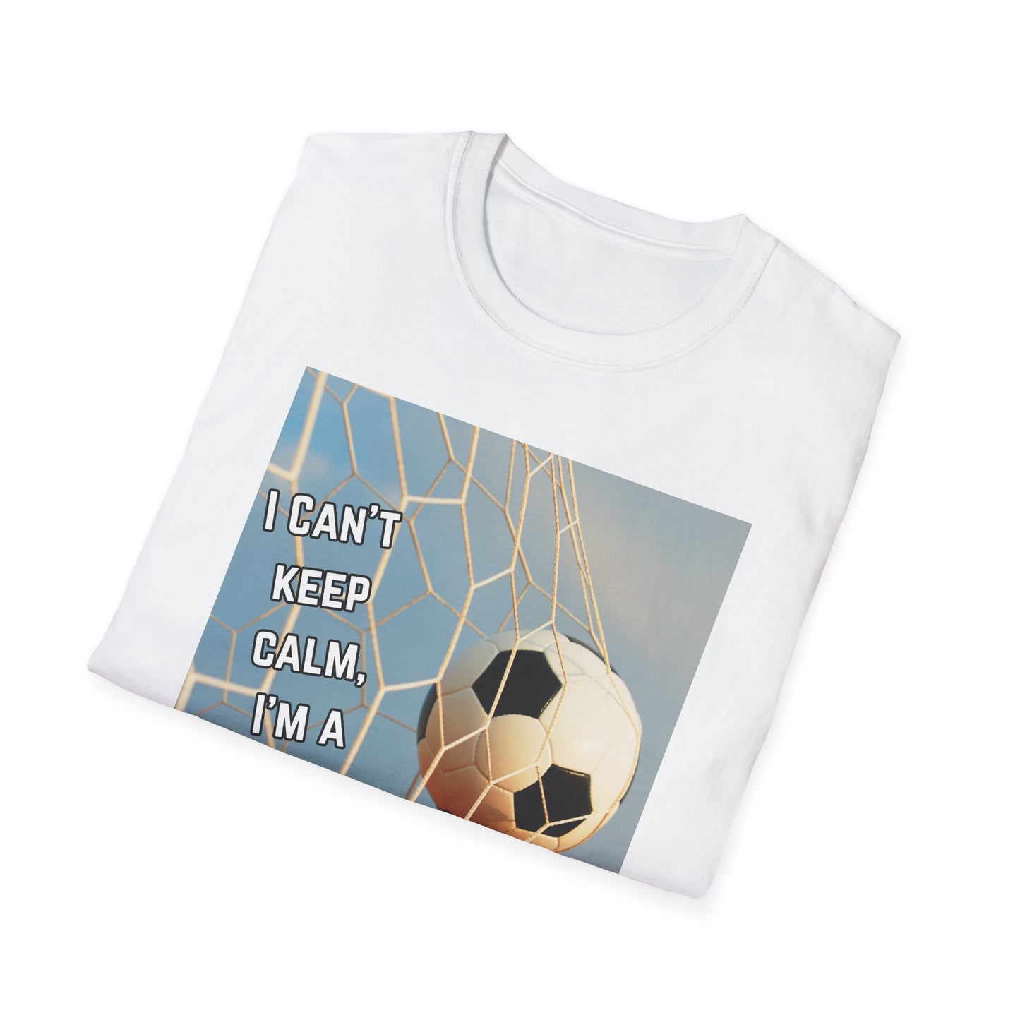 Soccer Mom T-Shirt - "I Can't Keep Calm, I'm a Soccer Mom" Graphic Tee