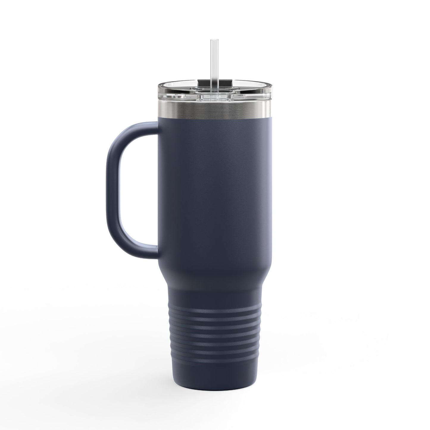 40oz Insulated Travel Mug — "Messy Buns Getting Stuff Done #MomLife"