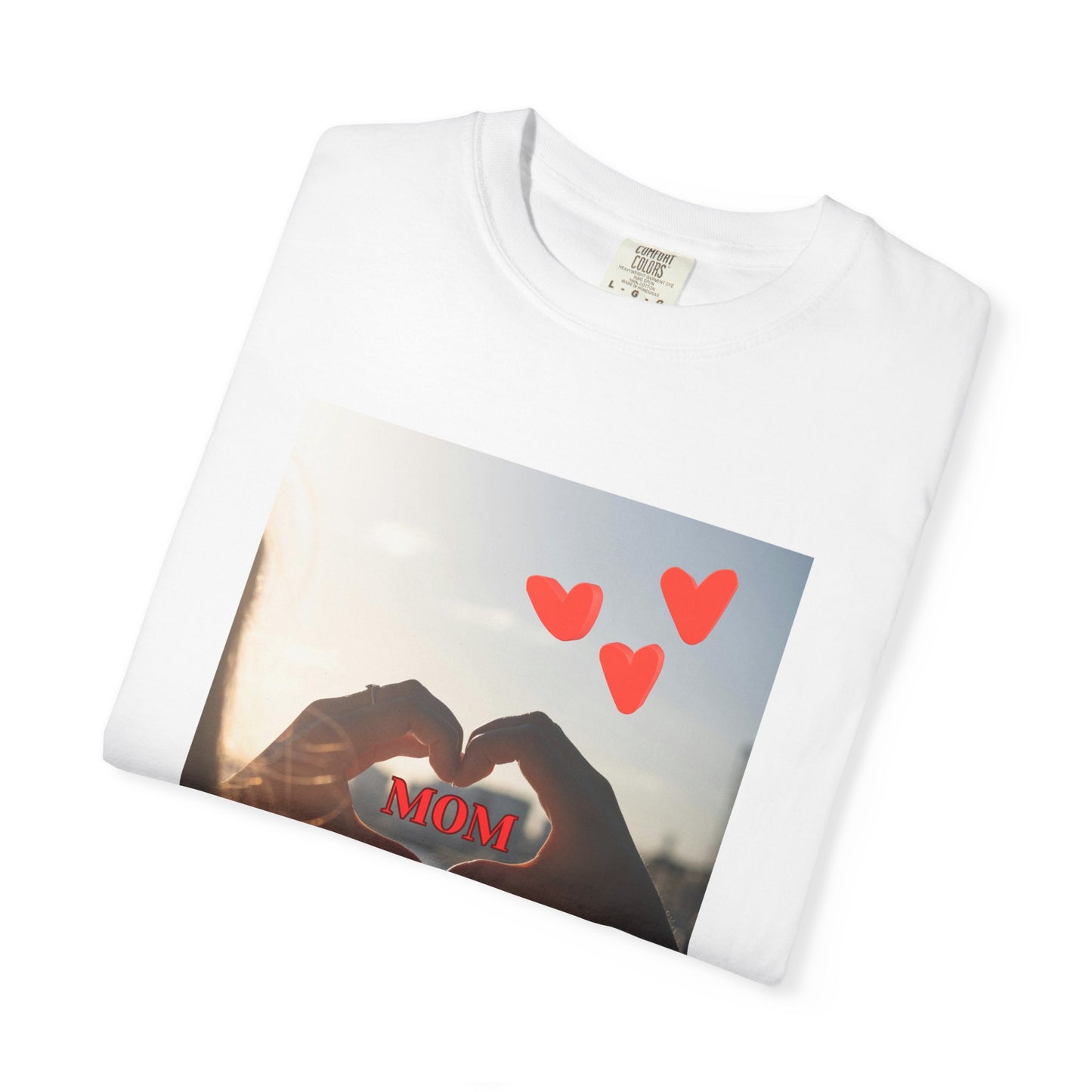 Love Photo Heart T-Shirt — Romantic "Amore" Graphic Tee