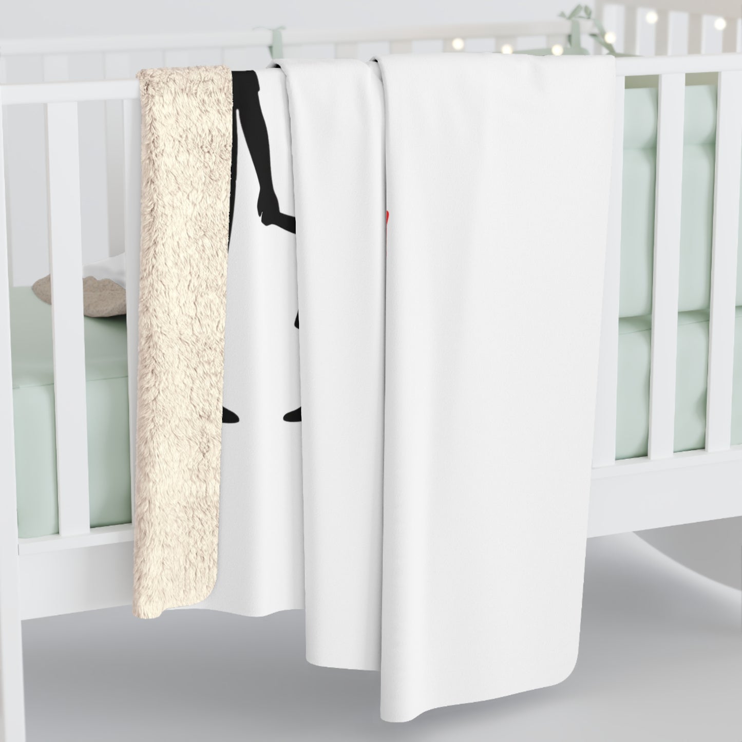 Stepped Up Dad Sherpa Fleece Blanket — "I Love You" Keepsake for Stepdads