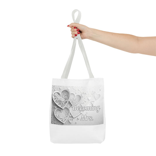 Becoming Mrs. Tote Bag – Bridal Wedding Shower Gift