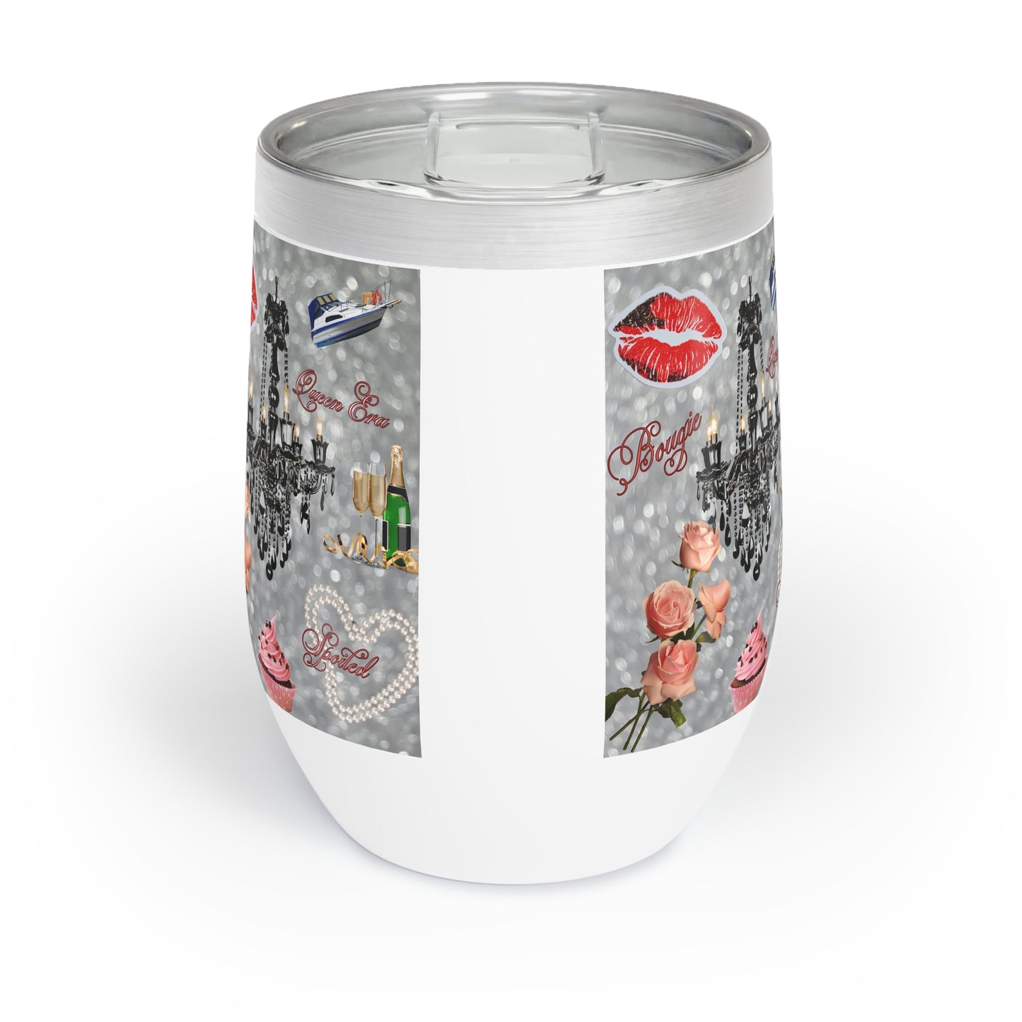 Chill Wine Tumbler-"Glam Girl"