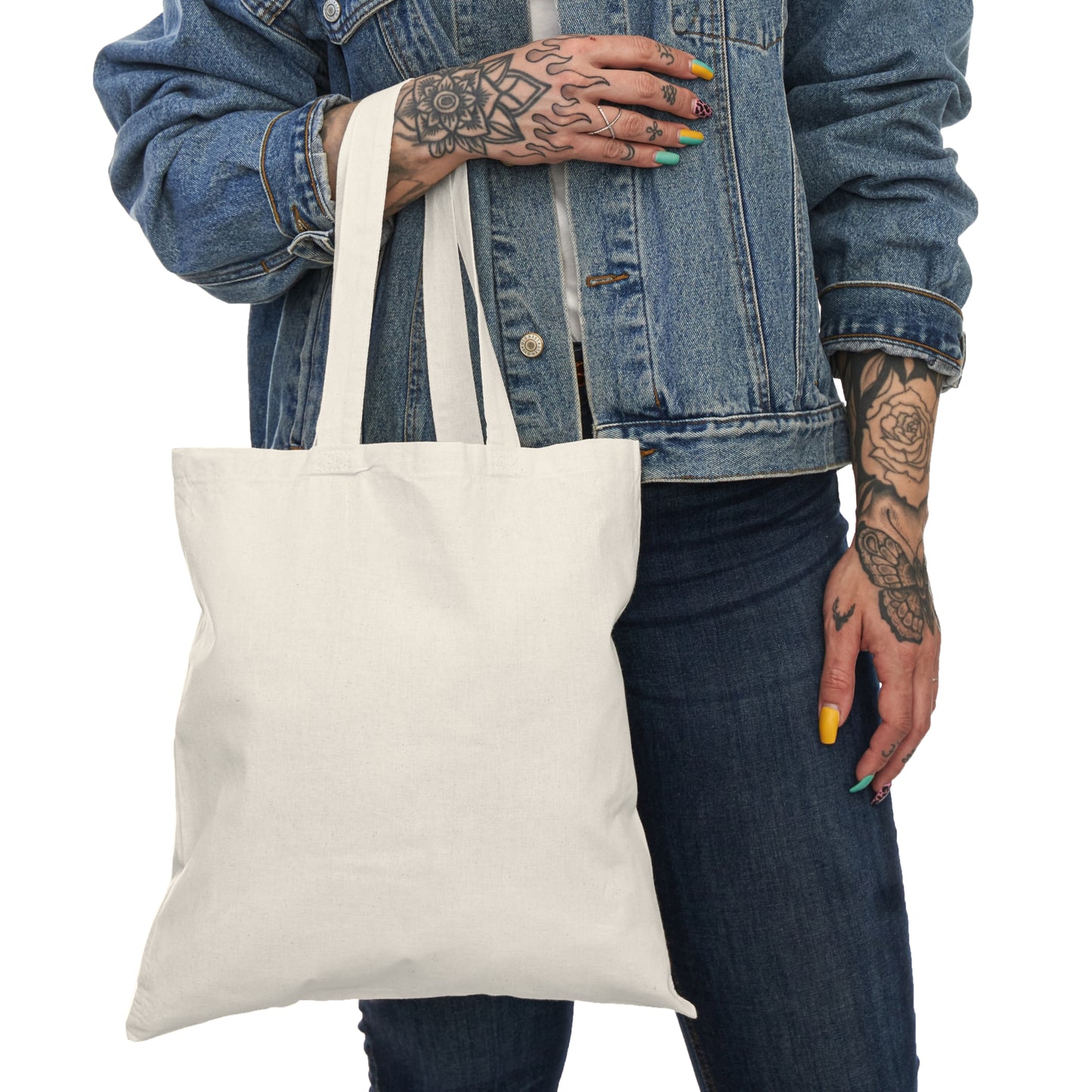 Tote Bag — Personalized Tropical Family Photo "Best Life Ever" Beach Tote