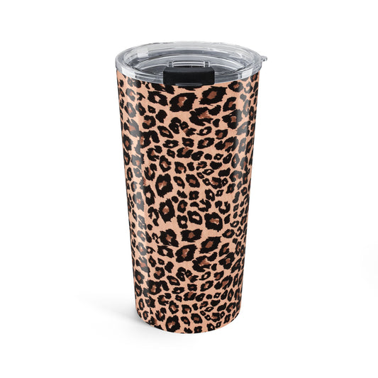 Leopard Print 20oz Tumbler — Insulated Animal Print Travel Cup