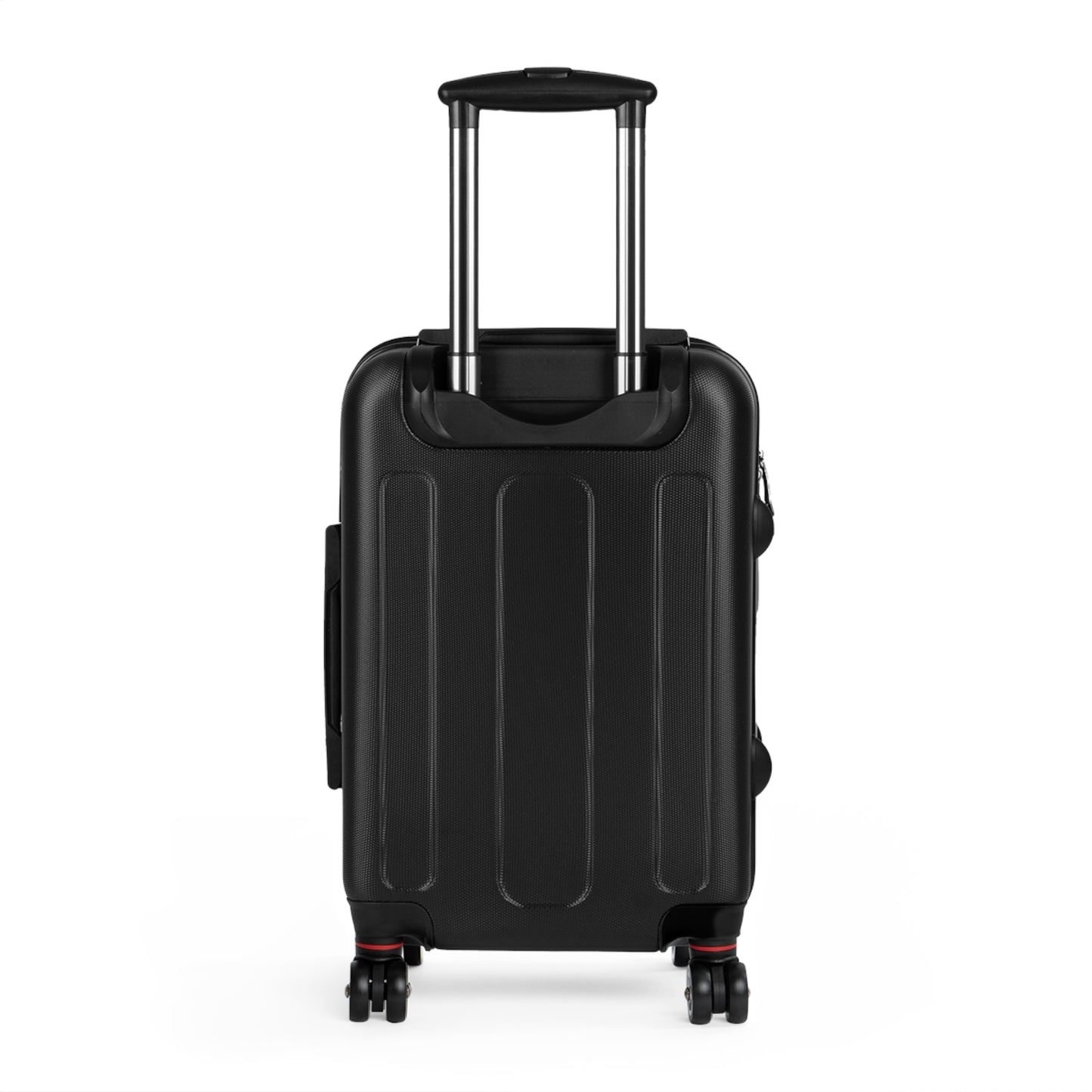 La Dolce Vita Carry-On Suitcase — Yellow Stripe Personalized Travel Luggage