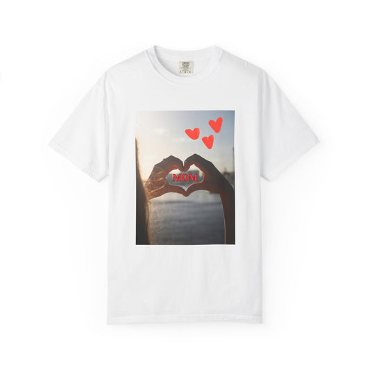 Love Photo Heart T-Shirt — Romantic "Amore" Graphic Tee