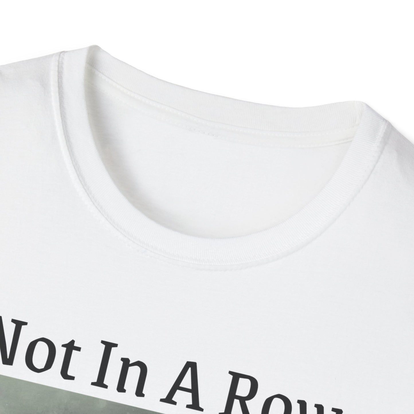 T-Shirt — "Not In A Row" Duck Flock Graphic Tee