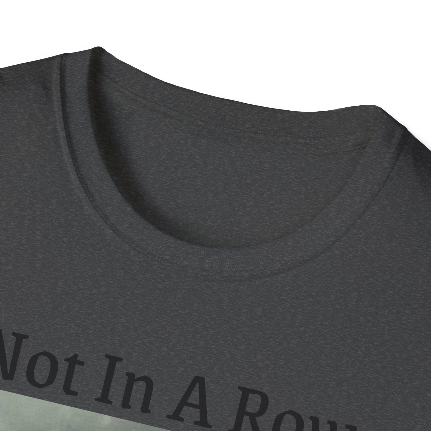 T-Shirt — "Not In A Row" Duck Flock Graphic Tee